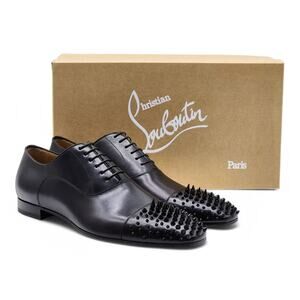 Christian Louboutin Gregossic Oxford Shoes - Leather - Black - 46 13US $1495